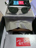 雷朋（RayBan）偏光太陽(yáng)鏡多邊形大框時(shí)尚眼鏡炫酷開車鏡釣魚防曬墨鏡0RB3663 004/58 深綠色鏡片 尺寸60 曬單實(shí)拍圖