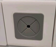 羅格朗（LEGRAND） 開關(guān)插座面板一開單控五孔簡(jiǎn)悅白磨砂啞光86型USB空調(diào)插電腦tcl 出線口面板 曬單實(shí)拍圖