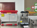 鴻藝西廚爆米花機(jī)商用擺攤用新款全自動(dòng)機(jī)器電熱爆玉米苞米花膨化機(jī)器小型新型爆谷機(jī)三合一爆米花的專用鍋 大屋頂紅色雙鍋爆米花機(jī)-帶保溫 曬單實(shí)拍圖
