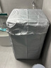 伴邊 適用于海爾卡薩帝上開波輪洗衣機(jī)套10KG防水防曬通用蓋布罩 N88-標(biāo)準(zhǔn)銀【貼拉一體】 上開蓋10公斤 曬單實(shí)拍圖