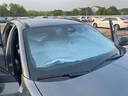鑫盛凌斯柯達(dá)汽車遮陽傘車內(nèi)隔熱遮陽擋防曬前擋遮陽簾前擋風(fēng)玻璃遮陽板 明銳遮陽傘 汽車前檔車載傘式車用擋陽布 曬單實(shí)拍圖