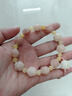 戚小米雕刻山茶花白玉菩提子手串女款念珠彩色盤(pán)玩菩提根文玩佛珠手鏈男 【山茶花開(kāi)】桃花錦鯉 曬單實(shí)拍圖