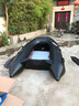 黑金剛沖鋒舟橡皮艇加厚硬底釣魚(yú)船充氣船路亞船皮劃艇救援艇海釣船快艇 黑金剛2.7米鋁合金底沖鋒舟3-4人 曬單實(shí)拍圖