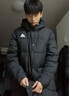 阿迪達(dá)斯（adidas）羽絨服男裝女裝 冬季新款戶外運(yùn)動(dòng)服保暖連帽夾克外套長(zhǎng)款羽絨服 GK0664-黑色-正品保障 M 曬單實(shí)拍圖