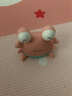 比樂(lè)（B.）btoys比樂(lè)磨牙動(dòng)物造型咬咬膠手搖鈴早教嬰兒牙膠玩具禮物6月+ 小螃蟹 曬單實(shí)拍圖