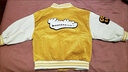 愛(ài)貝傳旗童裝男童女童全棉棒球服24款春秋兒童外套卡通燈芯絨夾克兒童上衣 黃色男童  棉燈芯絨棒球服春秋款 130 曬單實(shí)拍圖