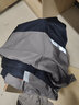 很惠穿長(cháng)袖工作服套裝男士雙層秋冬季上衣工廠(chǎng)加厚耐磨汽修勞保定制冬裝 五代上灰下藏藍 雙層【上衣】 180/XXL 曬單實(shí)拍圖