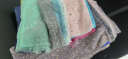 京弗 星空网纱星星纱蕾丝网纱布料拍照道具头纱亮片布网红美甲背景布 湖蓝金星(1米x1.5米 多件连一起 实拍图