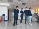 恒朔衫長袖工作服t恤定制polo文化衫定做翻領(lǐng)純色工衣刺繡logo印字服裝 藏青色 常規(guī) XL 曬單實(shí)拍圖