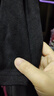 名創(chuàng  )優(yōu)品（MINISO）半高領(lǐng)打底衫男秋冬青少年男裝長(cháng)袖T恤男女情侶加厚德絨長(cháng)袖體恤 【加厚半高領(lǐng)】黑色(純色) 2XL 185 (體重160-180斤) 曬單實(shí)拍圖