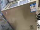志高（CHIGO）小冰柜家用冷冻小型一级节能省电迷你卧式冷藏保鲜储母乳冷柜 微霜制冷-58L金-单温单门 实拍图