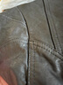 凱撒（KAISER）真皮皮衣男植鞣皮真皮夾克男機車(chē)服立領(lǐng)修身大碼潮男騎行外套斷碼 黑色 L (170) 適合體重105-125斤 曬單實(shí)拍圖