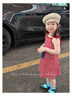 伊蘭調韓版童裝女童連衣裙夏季兒童吊帶裙女大童時(shí)髦炸街純棉紅格子裙 紅色格子吊帶 100碼【適合24-30斤】 曬單實(shí)拍圖
