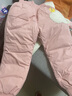 巴拉巴拉童裝兒童羽絨褲男童長(zhǎng)褲冬季女童寶寶褲子保暖褲 粉紅60021 120 cm 曬單實(shí)拍圖