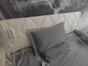 欧苏缦新款全包加厚高档床头罩套靠背软包简约现代皮木床头盖布保护套子 米白 1.6米长床头罩 实拍图
