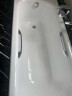科勒（KOHLER） 浴缸索尚嵌入式铸铁浴缸小户型家用成人浴缸 泡澡浴缸（1.5x0.7米无扶手） 实拍图