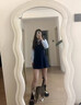 圣保美韓系假兩件連衣裙秋冬季2025新款小個(gè)子學(xué)院風(fēng)長(cháng)袖襯衫短裙子顯瘦 假兩件襯衫裙 S 碼 曬單實(shí)拍圖