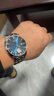 古尊（GOLGEN）手表男士自動(dòng)機械表一路有你腕表女情侶防水福瑞系列生日禮物6825 藍盤(pán)鋼帶機械男GN.6825M.PU 曬單實(shí)拍圖