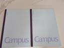 國譽(yù)（KOKUYO） 國譽(yù)Campus軟面抄無(wú)線(xiàn)裝訂簡(jiǎn)約學(xué)生筆記本子b5點(diǎn)線(xiàn)記事本notebook A5/60頁(yè)藍色 3本裝 曬單實(shí)拍圖