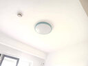 雷士照明（NVC）LED玄關走廊IP40三防燈吸頂陽臺現代簡約燈具圓款36W暖白光 曬單實拍圖