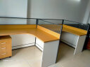 时仁（ShiRen）办公家具办公桌椅组合员工桌电脑桌现代简约屏风隔断办公室卡座 F型两人位【不含柜】 实拍图