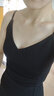 韞舜 無肩帶內(nèi)衣女 性感婚紗禮服拉丁舞無肩帶內(nèi)衣美背聚攏文胸罩 黑色-34/75AB+透明肩帶 曬單實(shí)拍圖