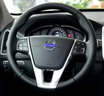 徐記（xuji）沃爾沃S90 XC60手縫方向盤套S60 XC90 XC40 V60 V90EX30汽車真皮 黑皮-黑線(不打孔) 留言車型可定制 曬單實(shí)拍圖