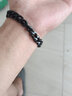 戚小米手鏈男款潮流韓版做舊原創(chuàng  )潮人手鏈男士男士手鏈潮男歐美復古 黑色 曬單實(shí)拍圖
