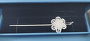 中國黃金足銀花絲銀發(fā)簪女步搖流蘇古風(fēng)盤(pán)發(fā)簪子生日禮物送女友老婆 999足銀花絲發(fā)簪-大號 曬單實(shí)拍圖