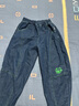MQDMINI童裝兒童褲子男童牛仔褲小童春裝寶寶衣服 A趣味牛仔深藍(lán) 130 曬單實(shí)拍圖