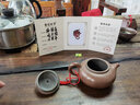 覓陶欽州坭興陶茶壺馬武宏全手工柿圓壺入門(mén)級普洱紅茶泡茶茶具180ml 曬單實(shí)拍圖