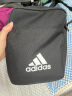 阿迪达斯 （adidas）斜挎包男单肩包休闲运动包小背包潮流挎包简约通勤包手机包 黑色 实拍图