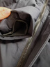 鴨鴨冬季短款連帽羽絨服男2025新款加厚保暖情侶款寬松防寒鴨絨外套 漸變色 XL 曬單實拍圖