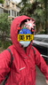 mont·bell 雨行者沖鋒褲女款戶外防風(fēng)防水單層硬殼褲 1128664 BK黑色 M 曬單實(shí)拍圖