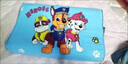 迪士尼（Disney）卡通天然兒童乳膠枕頭泰國枕芯幼兒寶寶專用護(hù)頸助睡眠四季通用 25純棉枕套【字母汪汪】泰國乳膠 44x27高6(1-12歲)防螨 曬單實(shí)拍圖