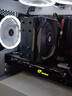 Thermalright 利民AX120 R SE CPU風(fēng)冷散熱器 4熱管高度148mm臺(tái)式機(jī)電腦cpu散熱風(fēng)扇靜音塔式 AX-120R 數(shù)顯版黑色 高度151mm 曬單實(shí)拍圖