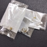 萌客朵支撐耳堵防掉硅膠輔助器大耳環(huán)外翻耳釘提升器防下垂緊固器耳后塞 2對裝【金色+銀色】 曬單實拍圖