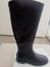 7or9黑騎士新款顯瘦高筒過(guò)膝靴秋冬女騎士靴保暖黑色寬楦暖暖靴 黑騎士2.5cm（寬楦版） 40 曬單實(shí)拍圖