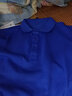 昕衣季夏季polo衫工作服工衣定制t恤刺繡文化高端短袖服裝衣服印字logo 寶石藍 3XL 曬單實(shí)拍圖