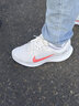 耐克（NIKE）男鞋2025夏季新款網(wǎng)面透氣輕便運動休閑鞋緩震耐磨低幫正品跑步鞋 【Flywire飛線】網(wǎng)面透氣/白紅 【升級泡棉】 44.5 鞋內(nèi)長285mm 曬單實拍圖