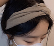 忽憶浩漫孕婦產(chǎn)婦產(chǎn)后月子帽子春夏季棉春秋防風(fēng)頭巾女包頭外出月子發(fā)帶 卡其色 5cm 曬單實(shí)拍圖