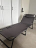 耐樸折疊床單人辦公室午睡便攜行軍床家用躺椅多功能午休神器 【升級夾棉】防塌靜音-178CM 曬單實(shí)拍圖
