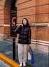 YOMC黑金短款黑色棉服女2024年冬季新款加厚棉衣小個(gè)子面包服棉襖外套 黑金短款 L 建議125-145斤 曬單實(shí)拍圖