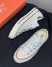 匡威（Converse）男鞋女鞋2025秋季新款1970S三星標情侶經(jīng)典低幫滑板鞋休閑帆 162065C 37 曬單實(shí)拍圖