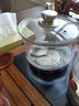 玉蘭香玻璃消毒鍋平底帶蓋茶洗可加熱煮茶杯器茶具器皿茶道配件 大號鍋1500ml 曬單實拍圖