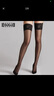 Wolford 沃爾福特Satin20D繁花系列光澤性感防滑蕾絲黑絲大腿襪21223 7212 淺黑色 S 曬單實(shí)拍圖