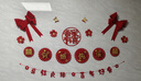 靚赫訂婚布置裝飾背景墻套裝男女方家里儀式全套簡(jiǎn)單網(wǎng)紅擺臺墻面場(chǎng)景 曬單實(shí)拍圖