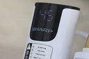 夏普（SHARP)電熱水龍頭 接駁式免安裝 快速加熱廚房冷熱廚房寶 快速加熱廚寶小型電熱即熱小廚寶水龍頭熱水寶 3000W接駁式珍珠白+普通插頭+自行安裝 曬單實(shí)拍圖