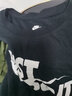 耐克（NIKE）女裝短袖男裝上衣 2025秋季款新款跑步服棉質(zhì)休閑寬松圓領(lǐng)T恤 黑色偏大/JUST DO IT XL 曬單實(shí)拍圖