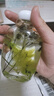 綠速 永生花浮游花浮游瓶創(chuàng  )意藝術(shù)擺件植物標本干花永生花禮盒閨蜜女生媽媽老師生日圣誕禮物 綠色-浮游花藝術(shù)擺件 曬單實(shí)拍圖
